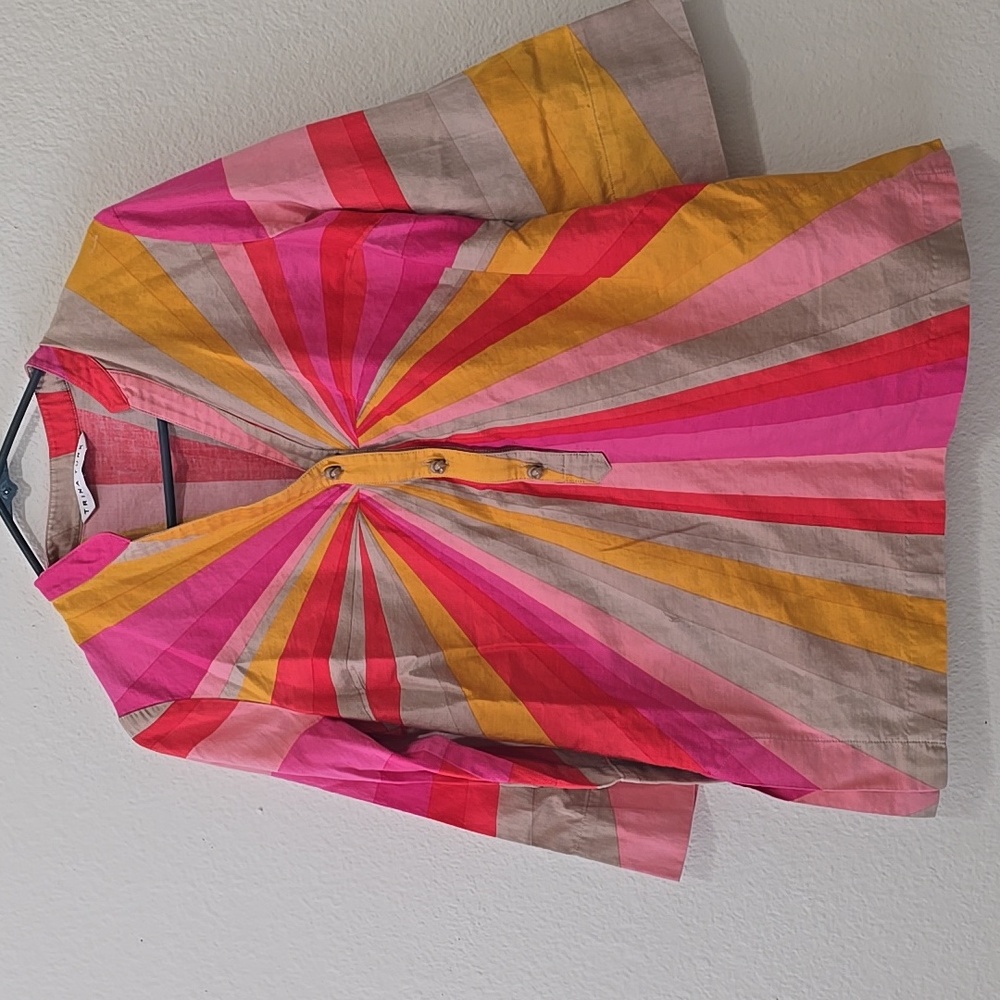 Trina Turk Multicolor Tunic (S)missing, See Measuements